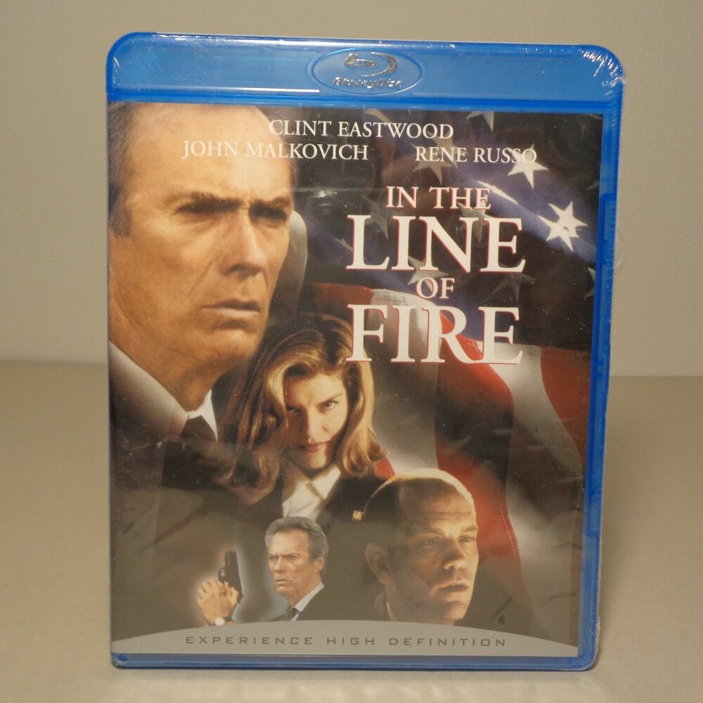 IN THE LINE OF FIRE New Blu-ray Disc / Special Features / High Definition